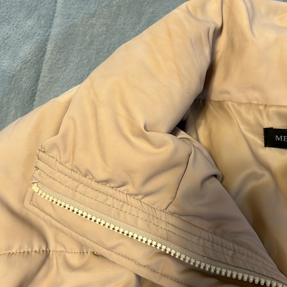 Beige Puffer Jacket - Picture 5 of 5